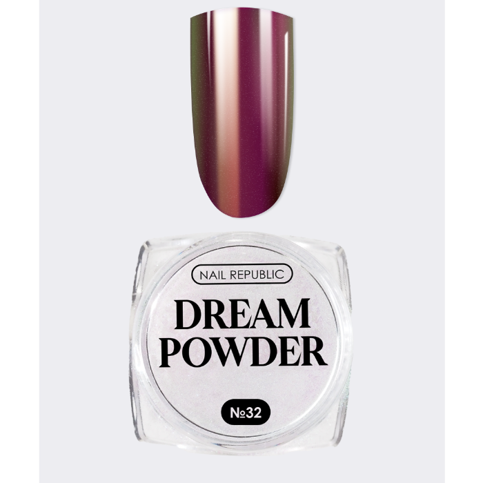 Elite Nails в Гомеле Втирка NAIL REPUBLIC жемчужная DREAM POWDER №32, 0,2 г 3 Втирка NAIL REPUBLIC жемчужная DREAM POWDER №32, 0,2 г 3