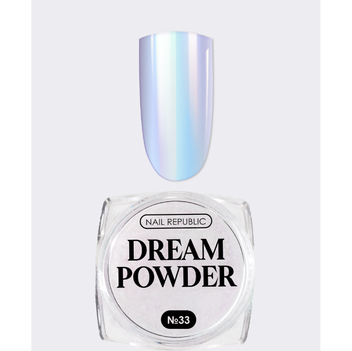 Elite Nails в Гомеле Втирка NAIL REPUBLIC жемчужная DREAM POWDER №33, 0,2 г 2 Втирка NAIL REPUBLIC жемчужная DREAM POWDER №33, 0,2 г 2