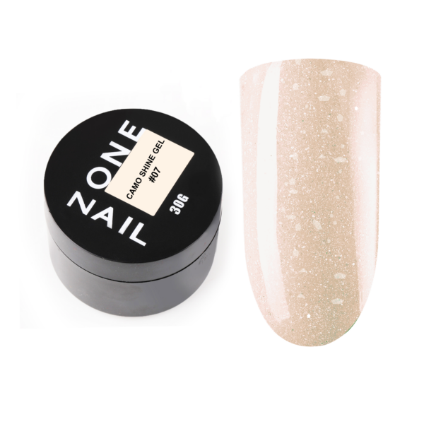 Гель ONENAIL Camo Shine GEL №07, 30 мл 2