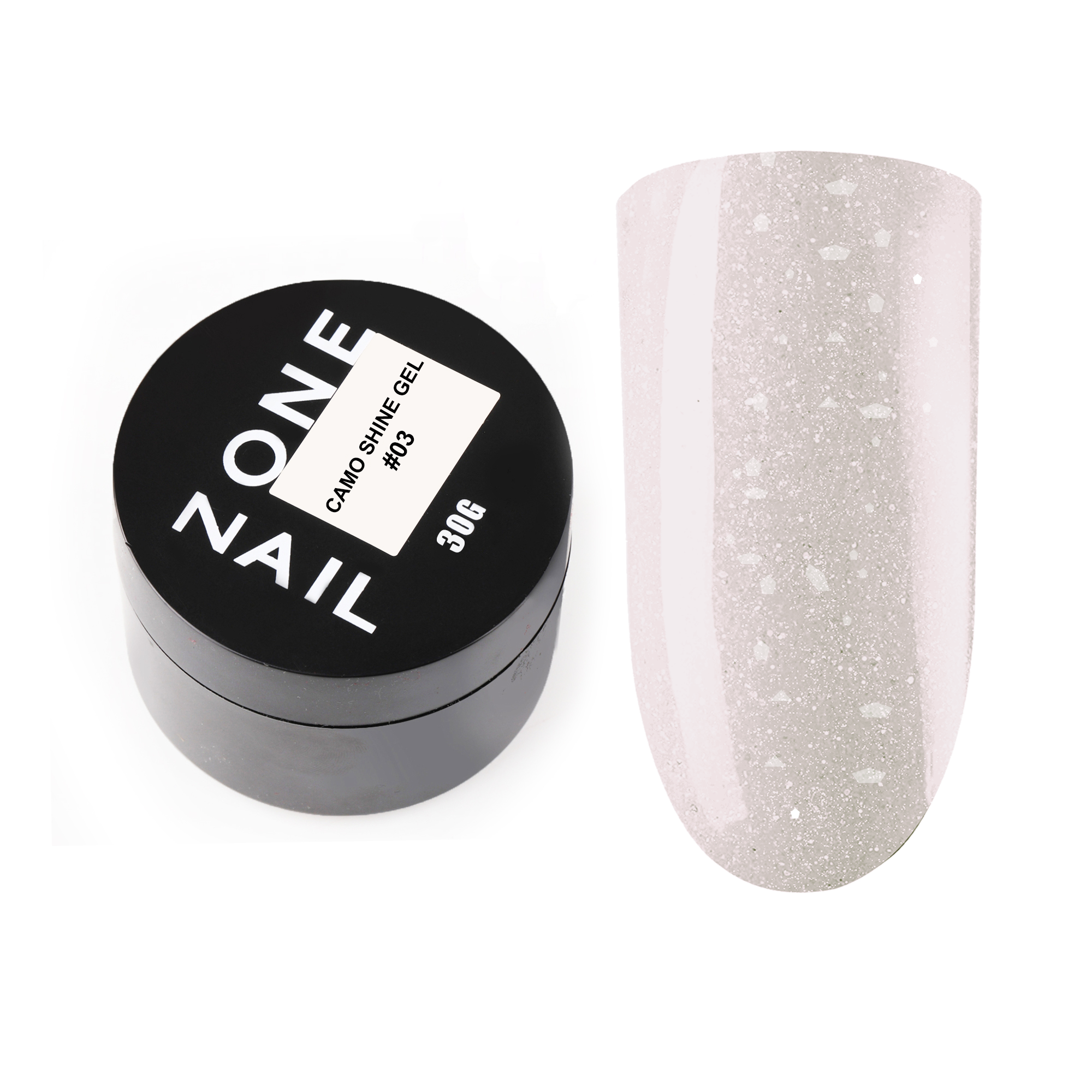 Elite Nails в Гомеле Гель ONENAIL Camo Shine GEL №03, 30 мл 2 Гель ONENAIL Camo Shine GEL №03, 30 мл 2