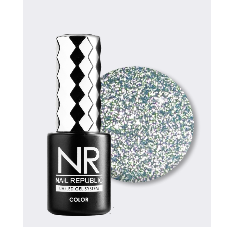 Elite Nails в Гомеле Гель-лак NAIL REPUBLIC Flash №05 светоотражающий, Голубой, 10 мл 2 Гель-лак NAIL REPUBLIC Flash №05 светоотражающий, Голубой, 10 мл 2