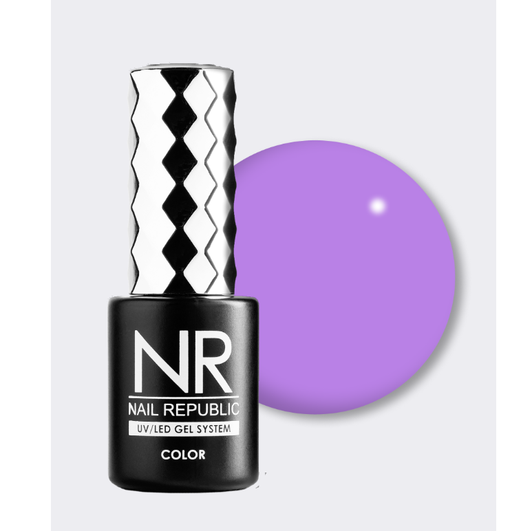 Elite Nails в Гомеле Гель-лак NAIL REPUBLIC NR-161 Lilac, Гелиотроповый, 10 мл 2 Гель-лак NAIL REPUBLIC NR-161 Lilac, Гелиотроповый, 10 мл 2