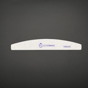 Набор пилок ELITENAILS лодочка 180/240 грит, 25 шт