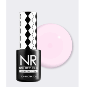 Топ NAIL REPUBLIC NR COLOR TOP PROTECTOR №28 BB Rose, c UV фильтром, 10 мл