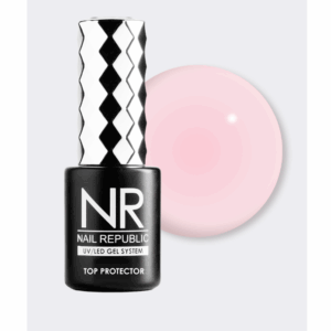 Топ NAIL REPUBLIC NR COLOR TOP PROTECTOR №27 BB Pink, c UV фильтром, 10 мл