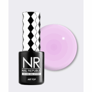 Топ NAIL REPUBLIC NR ART TOP GLOSS №22 PROVENCE Лавандовый день, 10 мл