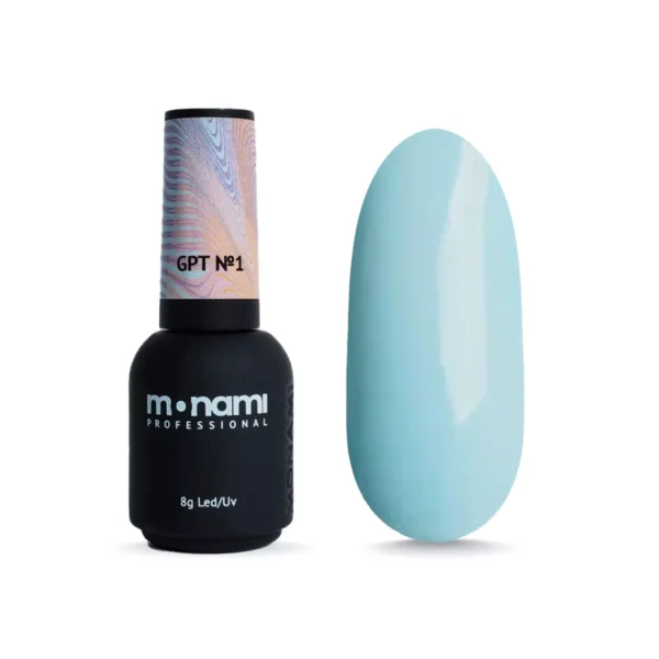 Гель-лак MONAMI GPT №1, 8 г 2