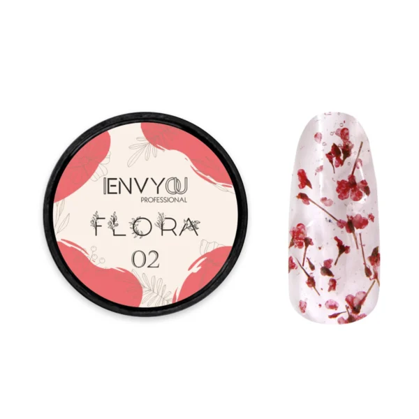 Гель I ENVY YOU с сухоцветами Flora №02, 5 г 2