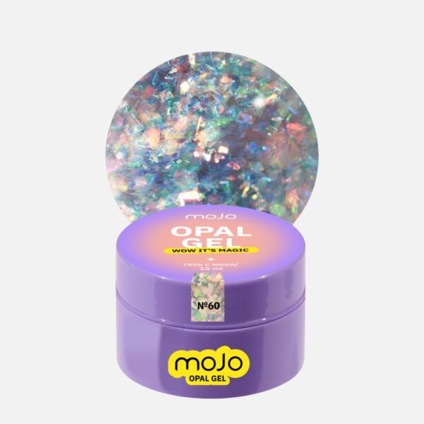 Гель MOJO OPAL GEL №60 моделирующий, 15 мл 2