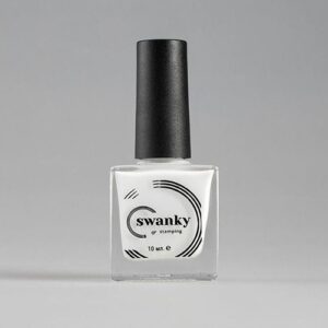 Лак для стемпинга SWANKY STAMPING №002 Белый, 10 мл