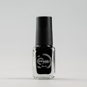 Лак для стемпинга SWANKY STAMPING S01 Черный, 6 мл