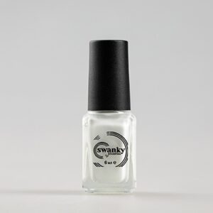 Лак для стемпинга SWANKY STAMPING S02 Белый, 6 мл