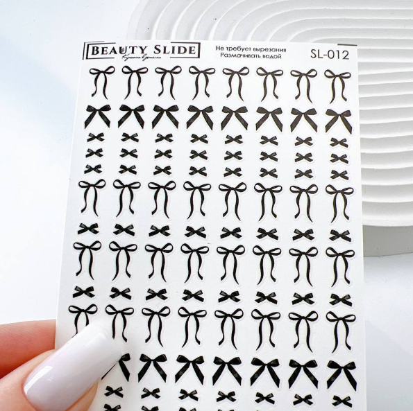Elite Nails в Гомеле Слайдер-дизайн BEAUTY SLIDE SL-012 без вырезания, 1 шт 2 Слайдер-дизайн BEAUTY SLIDE SL-012 без вырезания, 1 шт 2
