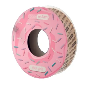 Запасной блок файл-ленты pap-mam для пластиковой катушки Bobbin STALEKS PRO 180 грит (6мм), 1 шт 2