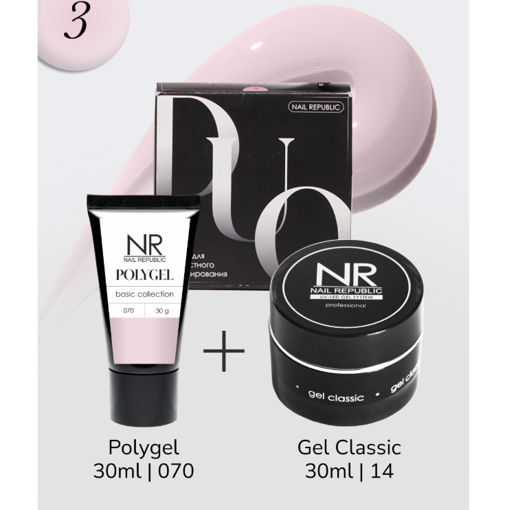 Elite Nails в Гомеле Набор NAIL REPUBLIC для скоростного моделирования DUO №3 4 Набор NAIL REPUBLIC для скоростного моделирования DUO №3 4