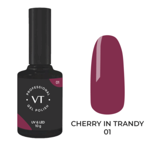 Гель-лак VELVETIME Cherry in Trandy №01, 10 г
