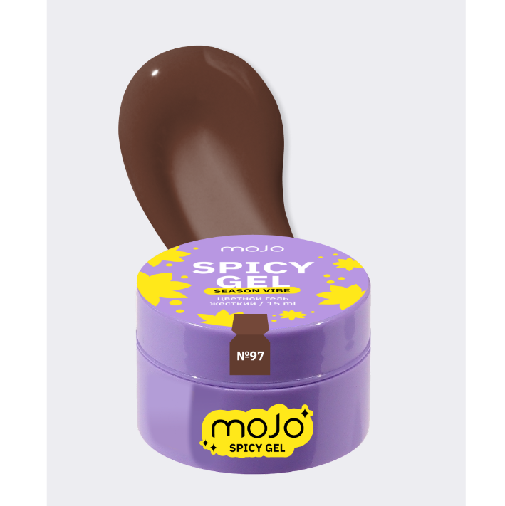 Elite Nails в Гомеле Гель MOJO для моделирования SPICY GEL №97, 15 мл 2 Гель MOJO для моделирования SPICY GEL №97, 15 мл 2