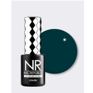 Гель-лак NAIL REPUBLIC NR-107 Aquamarine, Лазурно-синий, 10 мл