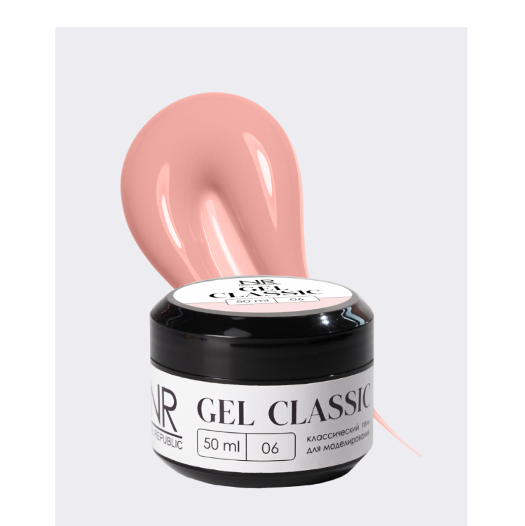 Elite Nails в Гомеле Гель NAIL REPUBLIC для моделирования NR Gel classic №06, 50 г 2 Гель NAIL REPUBLIC для моделирования NR Gel classic №06, 50 г 2