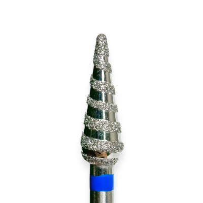 Elite Nails в Гомеле Фреза КМИЗ алмазная капля, синяя ФАТК-4,0П-12 С, 1 шт 2 Фреза КМИЗ алмазная капля, синяя ФАТК-4,0П-12 С, 1 шт 2