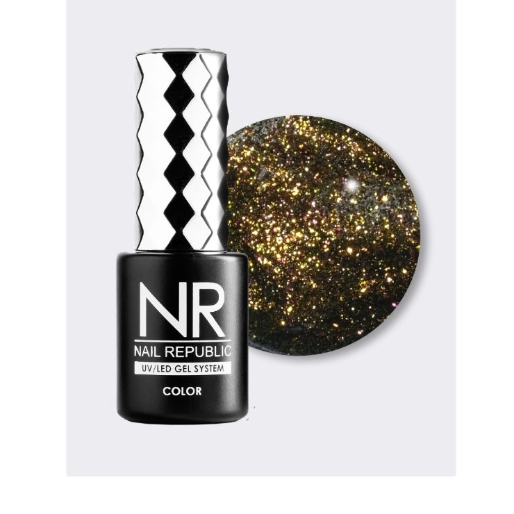 Elite Nails в Гомеле Гель-лак NAIL REPUBLIC NR CAT-41 5D Медно-зеленый, 10 мл 2 Гель-лак NAIL REPUBLIC NR CAT-41 5D Медно-зеленый, 10 мл 2