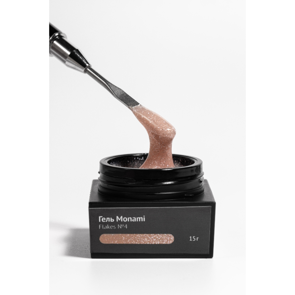 Elite Nails в Гомеле Гель MONAMI для моделирования Flakes №4, 15 г 3 Гель MONAMI для моделирования Flakes №4, 15 г 3