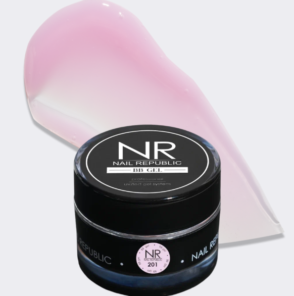 Elite Nails в Гомеле Гель NAIL REPUBLIC NR BB-gel classic №201, 30 г 2 Гель NAIL REPUBLIC NR BB-gel classic №201, 30 г 2