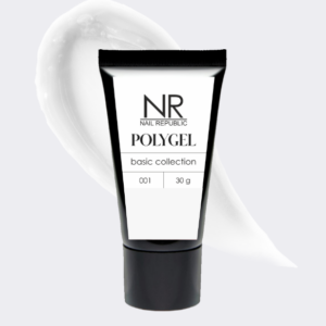 Полигель NAIL REPUBLIC NR PolyGel 001 молочный, 30 г