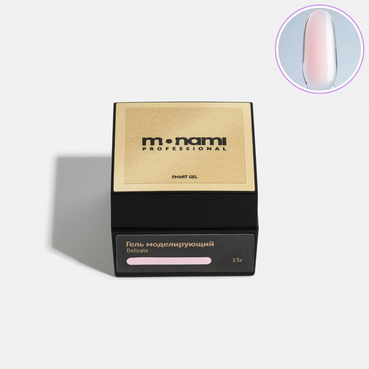 Elite Nails в Гомеле Гель Monami Smart Delicate 15г 2 Гель Monami Smart Delicate 15г 2