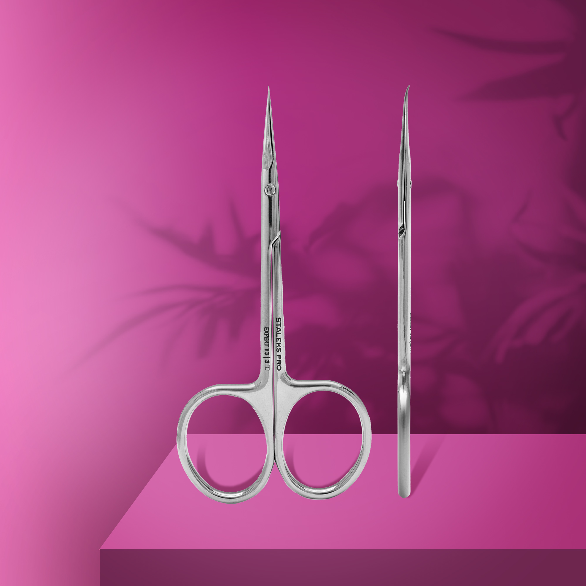 Elite Nails в Гомеле Ножницы профессиональные с крючком для кутикулы EXPERT 13 TYPE 3 для левши 2 Ножницы профессиональные с крючком для кутикулы EXPERT 13 TYPE 3 для левши 2