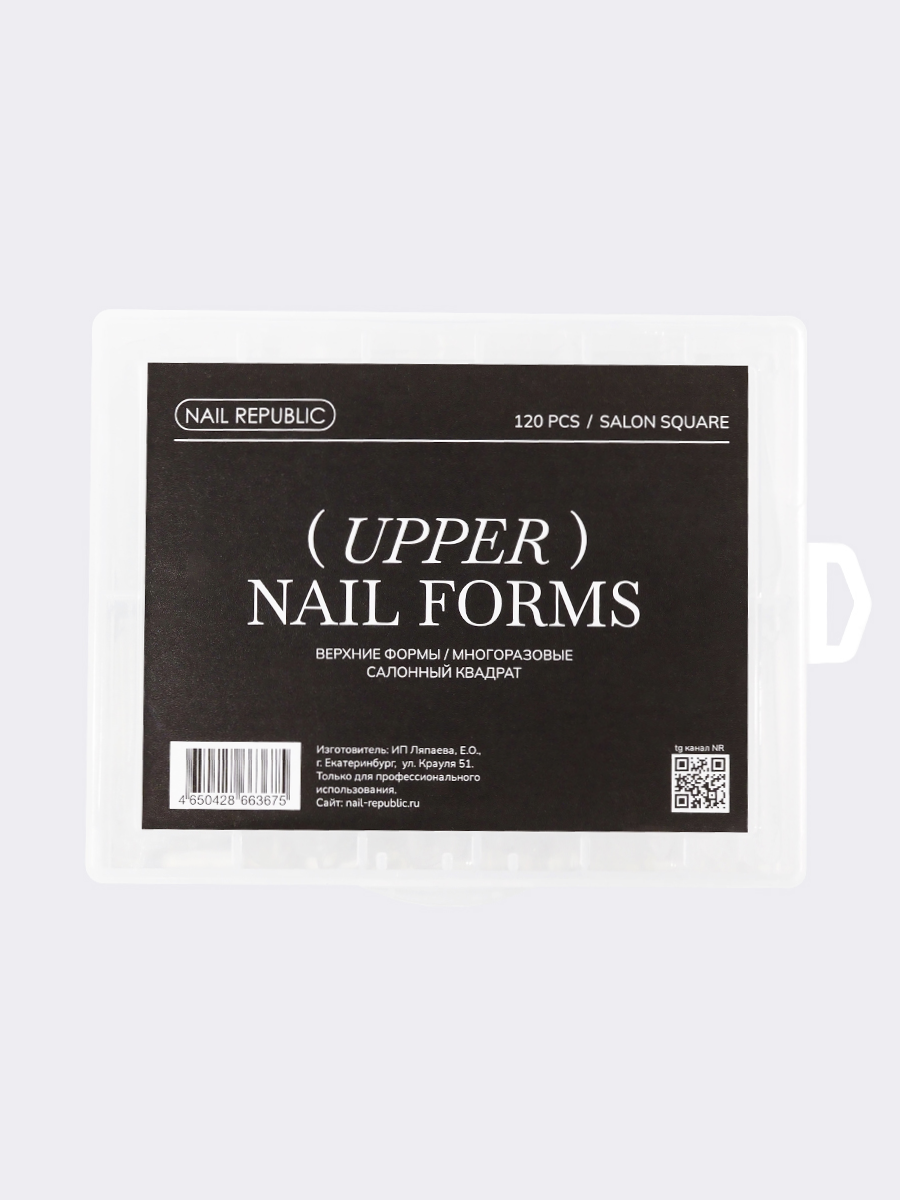 Elite Nails в Гомеле NR Верхние формы салонный Квадрат 120 шт 2 NR Верхние формы салонный Квадрат 120 шт 2