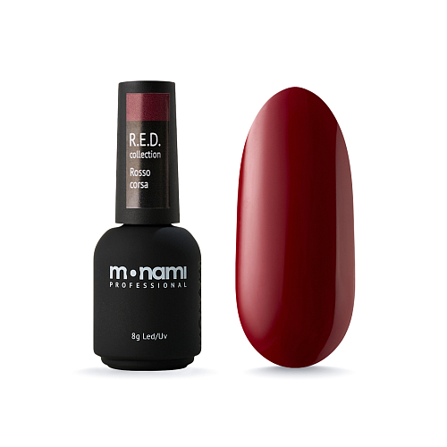 Elite Nails в Гомеле Гель-лак Monami R.E.D. Rosso corsa 8г 2 Гель-лак Monami R.E.D. Rosso corsa 8г 2