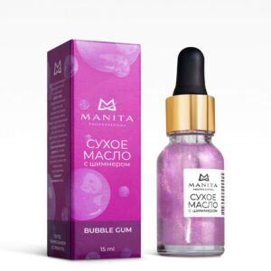 Масло MANITA сухое масло BUBBLE GUM 15 мл с шиммером