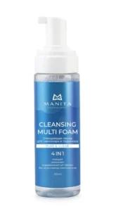 Пена очищающ MANITA для маник и педик 4в1 pure&clear, 200 ml