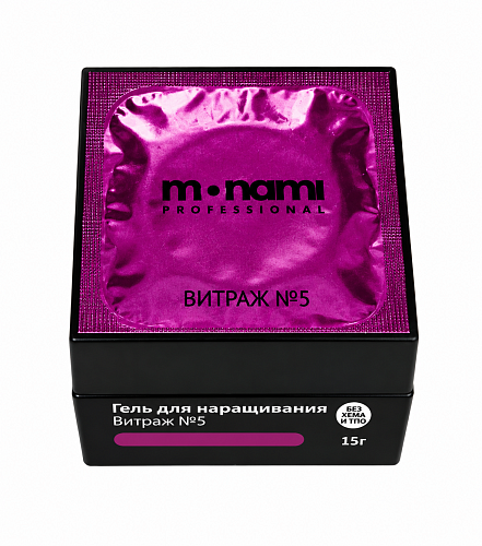 Elite Nails в Гомеле Monami Гель для наращивания Витраж №5 15г 2 Monami Гель для наращивания Витраж №5 15г 2