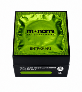 Monami Гель для наращивания Витраж №2 15г