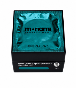 Monami Гель для наращивания Витраж №3 15г