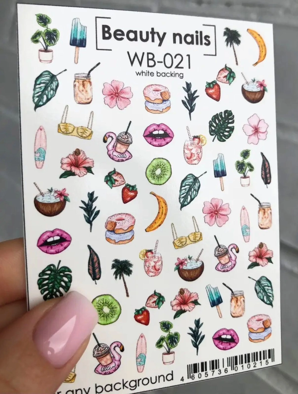 Elite Nails в Гомеле Слайдер дизайн Beauty Slide WB-021 2 Слайдер дизайн Beauty Slide WB-021 2