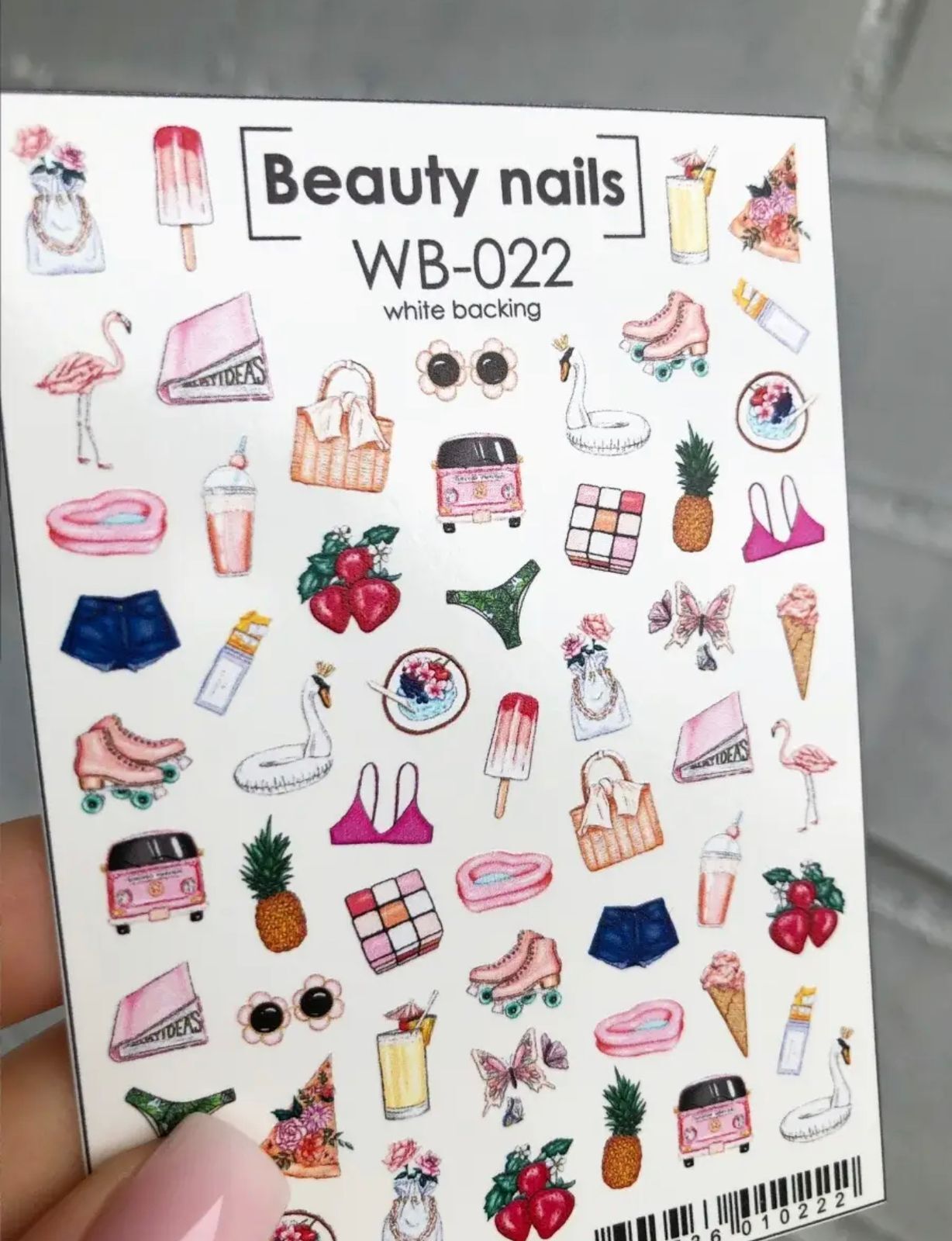 Elite Nails в Гомеле Слайдер дизайн Beauty Slide WB-022 2 Слайдер дизайн Beauty Slide WB-022 2