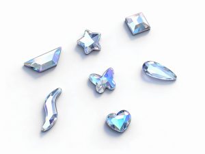Swanky Stamping Стразы голографические 100шт